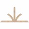 Ekena Millwork Richland Smooth Timber Gable Bracket, Douglas Fir, 60"W x 32"H x 1 1/2"D x 3 1/2"F, 13/12 Pitch GBW060X32X0204RIC00SDF - alternate 1